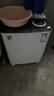小鴨牌洗衣機半自動(dòng)雙桶雙缸家用大容量小型租房宿舍波輪脫水甩干兩用雙杠省電老式強動(dòng)力易操作以舊換新 8.5公斤【洗5.5+脫3.0｜強勁電機全國聯(lián)?！?曬單實(shí)拍圖