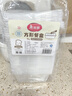 美麗雅一次性飯盒方形1000ml*30套 快餐打包盒大容量食品級便當野餐盒 曬單實(shí)拍圖