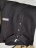 真維斯（Jeanswest）春秋季衛(wèi)衣男士翻領(lǐng)POLO衫潮牌2025新款休閑寬松上衣服長(zhǎng)袖T恤男 黑色 XL （140-160斤） 曬單實(shí)拍圖