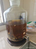 億特藍（YITELAN） 加厚玻璃泡酒瓶帶刻度藥酒瓶廣口磨砂泡酒壇楊梅酒罐泡酒容器 【30斤帶不銹鋼龍頭+矮底座】 曬單實(shí)拍圖