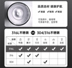 炊大皇 保溫杯 316L醫(yī)用級(jí)不銹鋼茶水分離商務(wù)便攜保溫杯 黑色 490ml 曬單實(shí)拍圖