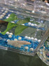 寵小帥魚(yú)缸造景玻璃珠斗魚(yú)缸底沙金魚(yú)裝飾水晶沙布景五彩石熱帶魚(yú)水族砂 【10MM】珍珠（約100顆） 曬單實(shí)拍圖