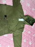 馬登工裝 美式復古M47派克服抓絨連帽軍大衣中長款保暖厚棉服外套男冬 軍綠色 XL 曬單實拍圖