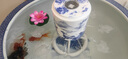 漁師傅陶瓷魚缸過(guò)濾器金魚缸瓷缸瓦缸過(guò)濾器噴泉造景圓缸過(guò)濾內(nèi)置過(guò)濾器 河山直側(cè)出水-適合7～52cm水深 曬單實(shí)拍圖