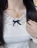 中國(guó)黃金（CHINA GOLD）平安鎖黃金項(xiàng)鏈女足金長(zhǎng)命鎖吊墜七夕情人節(jié)禮物送女友老婆生日 足金平安鎖包吊墜+贈(zèng)S925鏈 曬單實(shí)拍圖