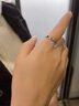 s925純銀光面情侶戒指男女士素圈閉口對戒情人節禮物送男女友老婆 素圈簡(jiǎn)愛(ài)戒指-女款10號 925純銀 曬單實(shí)拍圖