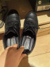 红蜻蜓软底男鞋系带商务圆头休闲鞋正装皮鞋男德比鞋  WTA5712黑色 38 实拍图
