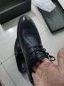 奥康（Aokang）皮鞋男英伦风男鞋系带商务正装鞋男士低帮鞋子 黑色41码 实拍图