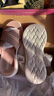 斯凱奇（Skechers）拖鞋女士夏季外穿一腳蹬涼拖鞋透氣軟底舒適平底休閑沙灘鞋140740 曬單實(shí)拍圖