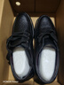 宜馳（EGCHI）皮鞋男商務(wù)休閑正裝鞋頭層牛皮耐磨透氣新款鞋 J6627 系帶款 40 曬單實(shí)拍圖