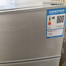 新飛冰箱家用一級能效 租房用小型二門電冰箱冷藏冷凍兩用1-2人雙門小冰箱辦公室迷你小戶型 【一級能效】86A138銀色+保溫盒款/HOT 曬單實拍圖