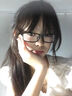 貞喜氣黑色眼鏡框平光鏡長(cháng)方形窄框cos動(dòng)漫二次元眼鏡擺拍可愛(ài)帥氣學(xué)生 日系小方框眼鏡【黑色】 曬單實(shí)拍圖