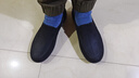 時(shí)尚低幫雨鞋男款豆豆鞋休閑輕便耐磨防滑廚師工作鞋懶人鞋男 327黑色 42 曬單實(shí)拍圖