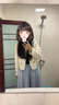 矜持范小香風(fēng)短外套女裝秋季2025年新款設(shè)計感短款粗花呢長袖百搭上衣潮 米白色外套 S 建議8095斤 曬單實拍圖