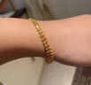 周生生永系列黃金手鏈 復古魚(yú)骨足金手飾 21001B計價(jià) 17厘米 - 9.69克(含工費240元) 曬單實(shí)拍圖