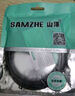 山澤 六類網(wǎng)線 2米千兆高速寬帶線 CAT6類家用電腦路由器5g網(wǎng)絡(luò)工程監(jiān)控線8芯成品跳線2.5g黑色 WD6020 曬單實(shí)拍圖