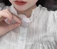 黛瑞思輕奢四葉草項(xiàng)鏈女999足銀玫瑰金色時(shí)尚飾品情人節(jié)生日禮物送女友 玫瑰金色四葉草項(xiàng)鏈豪華玫瑰禮盒 曬單實(shí)拍圖