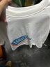 拉比童裝兒童t恤2025春夏季男童圓領(lǐng)短袖上衣 米白 90 cm 曬單實(shí)拍圖
