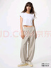 優(yōu)衣庫(kù)女裝休閑長(zhǎng)褲/休閑運(yùn)動(dòng)褲降落傘褲子防曬褲475820 10 水粉色 XS /155/58A 曬單實(shí)拍圖