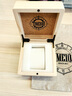 時(shí)光一百（TIME100）手表精品包裝盒禮盒定制松木無(wú)油漆環(huán)保盒美國馬口鐵皮盒天然麻袋 白色 曬單實(shí)拍圖