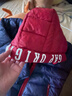 蓋璞男女童2025秋季新款logo撞色連帽羽絨服外套輕薄兒童裝805338 曬單實(shí)拍圖