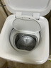 海爾（Haier）洗衣機(jī)小型全自動(dòng) 迷你嬰兒內(nèi)衣洗 3KG高溫除菌超凈洗洗衣機(jī)租房一人 國(guó)家補(bǔ)貼15% XQBM30-R368 曬單實(shí)拍圖