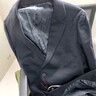 七匹狼毛呢大衣男外套中長(cháng)款含羊毛休閑衣服男冬裝衣服上衣 藏青（101）） XL (175) 曬單實(shí)拍圖