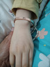 高版本卡地同款LOVE手鐲情侶男女寬版亞滿(mǎn)天星簡(jiǎn)約時(shí)尚手環(huán)不掉色 玫瑰金手鐲 19 曬單實(shí)拍圖