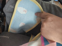 美朵嘉嬰兒車手推車涼席墊子嬰兒餐桌椅透氣冰絲通用安全座椅涼墊 小羊 曬單實拍圖
