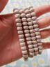 儒悠然收藏級海南星月菩提子手串108顆大留白正月高密男女佛珠手鏈項鏈 【收藏級】6×8mm桶珠108顆+6顆 曬單實(shí)拍圖