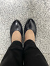 愛步（ECCO）女鞋夏季優(yōu)雅淺口粗跟黑色單鞋高跟鞋 雕塑45 230203海外直郵 01001 37 曬單實拍圖