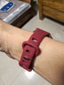 新色芭比粉烏梅子色適用華為GT3表帶GT2e小蠻腰硅膠蝴蝶扣GT5腕帶GT4女款watch3/4pro榮耀GS女士夏 SKU_2_酒紅色（主圖款）細款 適用華為GT5/GT4(41mm) 曬單實(shí)拍圖