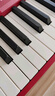 卡西歐（CASIO）電鋼琴PXS1100紅色智能觸摸屏88鍵重錘專業(yè)考級(jí)單機(jī)+便攜X架款 曬單實(shí)拍圖