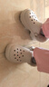 crocs卡駱馳檀健次推薦款雪屋暖棉洞洞鞋女鞋戶外暖棉鞋|208546 水泥灰套裝-160 39 (240mm) 曬單實拍圖