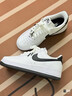 耐克空軍一號男子輕便平底運動鞋冬板鞋NIKE AIR FORCE 1 FQ4296 101白/黑/白 41 曬單實拍圖