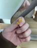 中國黃金18K金拉絲小方糖黃金耳釘女款耳飾520情人節禮物送女友送老婆 18K金方糖耳釘 約0.45g+品牌禮盒 曬單實(shí)拍圖