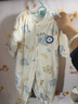 婧麒（JOYNCLEON）新生兒棉服秋冬季初生寶寶夾棉連體衣嬰兒加厚棉襖外出服冬款 動(dòng)物樂(lè )園直開(kāi) 90cm 曬單實(shí)拍圖