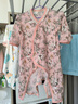 嫚熙（EMXEE）牛油果絲柔棉嬰兒連體衣純棉新生兒寶寶衣服哈衣爬服早秋冬季 天鵝舞曲【和式】(不含帽子) 66cm （3-6月，體重6.9-8.9kg） 曬單實拍圖