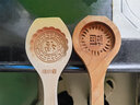 臣埠木質(zhì)月餅?zāi)＞?傳統(tǒng)冰皮廣式月餅?zāi)Ｗ?家用不粘南瓜餅饅頭模具加深 1孔-長城花福 曬單實(shí)拍圖