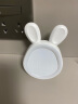 BBA电子闹钟学生专用起床神器儿童男女孩可爱兔子智能夜灯闹钟 白色 实拍图