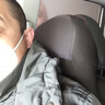 馬先生（MR.MA）適用日產(chǎn)天籟奇駿樓蘭逍客軒逸騏達途達汽車(chē)皮革頭枕腰靠墊護頸枕 黑色-   備注車(chē)型 頭枕1個(gè) 曬單實(shí)拍圖