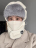 黛米安妮莎冬季防風(fēng)面罩雷鋒帽男加絨加厚騎行電動(dòng)車(chē)保暖護耳防風(fēng)套頭帽子男 黑色【左上角款】 曬單實(shí)拍圖