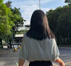 歐貝汐短袖雪紡襯衫女夏季上衣2025年新款蝴蝶結氣質(zhì)職業(yè)OL時(shí)尚洋氣襯衣 藍色 M 曬單實(shí)拍圖