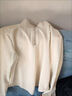 嘉好佳依大碼半高領(lǐng)加絨加厚打底衫女2026秋冬新款不規則洋氣內搭保暖上衣 杏色 【加絨加厚】 2XL 【建議150-180斤】 曬單實(shí)拍圖