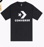 匡威（Converse）官方 男女疊穿美式經(jīng)典圓領(lǐng)全棉短袖T恤UCJ639 UCJ639-023 S (165/92A) 曬單實(shí)拍圖