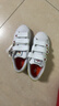 阿迪達斯（adidas）童鞋秋男女小童三葉草瘋狂動(dòng)物城小白鞋兒童貝殼頭運動(dòng)板鞋JQ1334 曬單實(shí)拍圖
