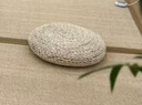 Aseblarm蒲團茶道坐墊國風(fēng)新中式草編加厚地上禪修拜佛打坐墊家用榻榻米 玉米皮雙層加棉(厚度約8-10厘米) 40cm*40cm橢圓形 曬單實(shí)拍圖
