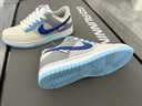 2025夏季男鞋莆田空軍一號板鞋摩擦有聲學(xué)生休閑運動(dòng)鞋防滑情侶鞋 白藍藍【摩擦有聲】 42 (260mm) 標準鞋碼 曬單實(shí)拍圖