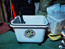 Detail Lab洗車(chē)水桶拉桿帶輪子可移動(dòng)裝水箱汽車(chē)后備箱家用儲物收納工具綠田 35L拉桿移動(dòng)水箱 曬單實(shí)拍圖