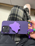 杜梵納 暗夜紫小怪獸蘋果15promax手機(jī)殼iphone15promax新款蘋果15高級感13套14防摔12ProMax保護(hù)套防摔 【暗夜紫】小怪獸支架+掛繩 iPhone 14 Pro 曬單實(shí)拍圖
